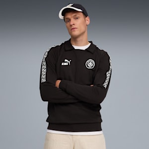 メンズ マンチェスターシティ FC キング ドリル トップ, PUMA Black, extralarge-JPN