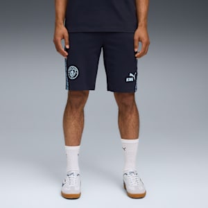 Manchester City KING Sweat Shorts Men, Deep Navy-Team Light Blue, extralarge