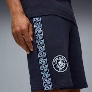 Manchester City KING Sweat Shorts Men, Deep Navy-Team Light Blue, extralarge