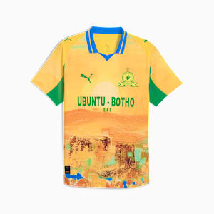 KIDSUPER x MAMELODI SUNDOWNS Authentic Jersey Men, Pelé Yellow-Fast Green, extralarge