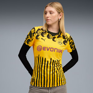 KIDSUPER x BORUSSIA DORTMUND Jersey Women, Faster Yellow-PUMA Black, extralarge