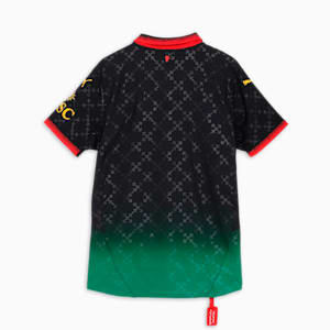 メンズ ACミラン x Off-White オーセンティック 半袖 ユニフォーム, PUMA Black-Power Green, extralarge-JPN