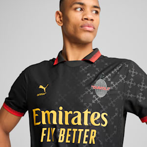 AC MILAN x OFF-WHITE™ Authentic Men's Jersey, PUMA Black-Power Green, extralarge-IND