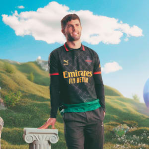 AC MILAN x OFF-WHITE™ Authentic Men's Jersey, PUMA Black-Power Green, extralarge-IND