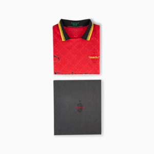 AC MILAN x OFF-WHITE™ Authentic Men's Jersey, For All Time Red-PUMA Black, extralarge-IND