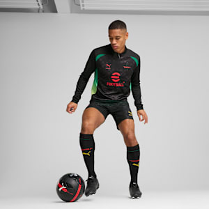 AC MILAN x OFF-WHITE™ Pre-match Men's Top, PUMA Black-For All Time Red, extralarge-IND