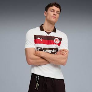 FC St. Pauli 25/26 Away Jersey Men, PUMA White-Espresso Brown, extralarge-GBR