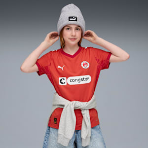 FC St. Pauli 25/26 Fourth Jersey Youth, Burnt Red-PUMA White, large