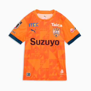 ボーイズ 清水エスパルス 2025 半袖 ユニフォーム 130-150cm, GOLDEN POPPY-(S Orange)AOP, extralarge-JPN