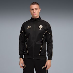 Portugal KING Anthem Special Addition Jacket Men, PUMA Black-PUMA Gold, large-GBR
