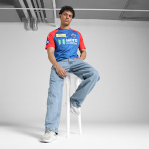 PUMA x DC 2025 Men's Replica Jersey, Strong Blue-For All Time Red, extralarge-IND