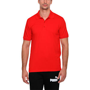 Essential Men's Polo, puma red, extralarge-IND