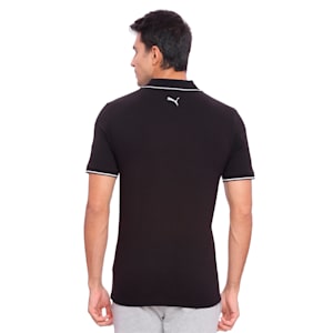 Essential Tipping Men's Polo, Cotton Black