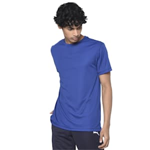 Men's Crew-Neck T-shirt, Sodalite Blue, extralarge-IND