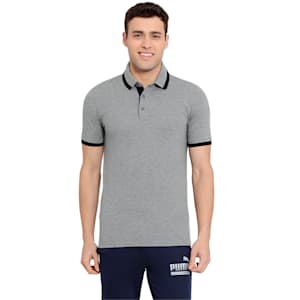 Tipping Essential Pique Men's Polo, Medium Gray Heather, extralarge-IND