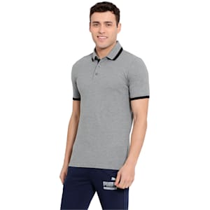 Tipping Essential Pique Men's Polo, Medium Gray Heather, extralarge-IND