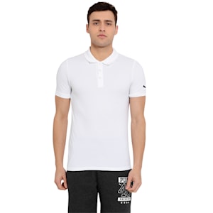 Essential Active Men's Polo, Puma White, extralarge-IND