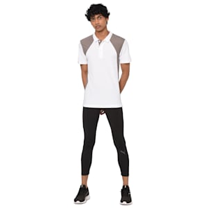 Men's Training Polo, Puma White-Steel Gray, extralarge-IND