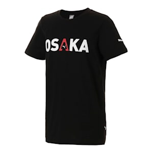 キッズ シティー 半袖 Tシャツ OSAKA 大阪 104-140cm, Puma Black