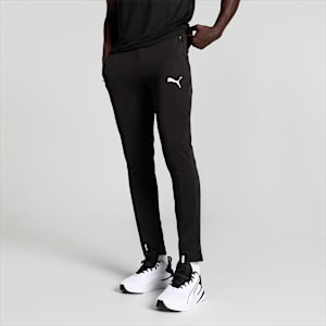 Graphic Men's Slim Fit Track Pants, PUMA Black-Puma Black, extralarge-IND