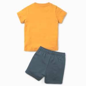 Minicats T-Shirt and Shorts Toddlers Set, Desert Clay