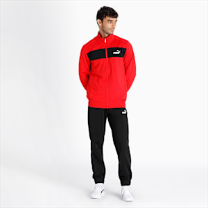 Men's Track Suit, High Risk Red, extralarge-IND