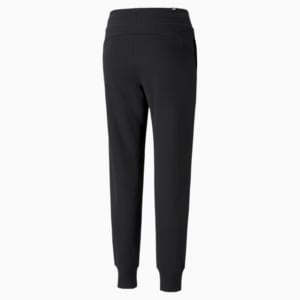 Essential+ Metallic Regular Fit Knitted Women's Pants, Puma Black-Gold