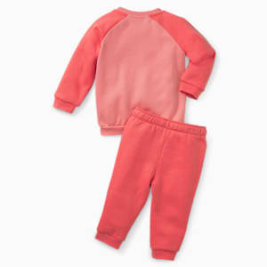 Minicats Essentials Raglan Babies' Jogger Set, Salmon