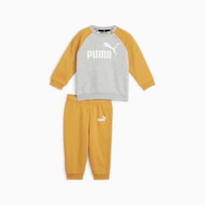 Two-Piece Minicats Essentials Raglan Toddlers' Jogger Set, Ginger Tea, extralarge