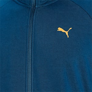 one8 Virat Kohli Logo Slim Fit Men's Jacket, Intense Blue