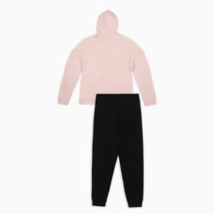 PUMA Hooded Youth Tracksuit, Lotus