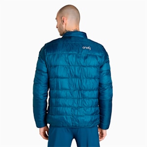 PUMA x one8 Men's Reversible Padded Slim Fit Jacket, Intense Blue, extralarge-IND