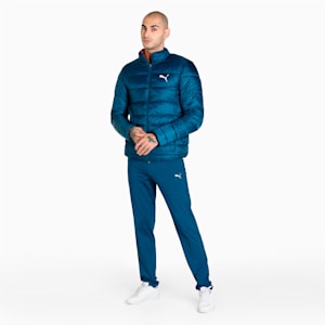 PUMA x one8 Men's Reversible Padded Slim Fit Jacket, Intense Blue, extralarge-IND