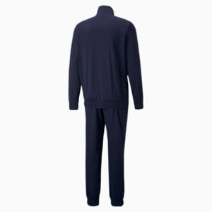 ポリ トレーニング ジャージ 上下セット メンズ, Peacoat