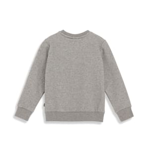 キッズ ボーイズ ESS+ 2 COL ビッグロゴ クルースウェット 120-160cm, Medium Gray Heather, extralarge-JPN