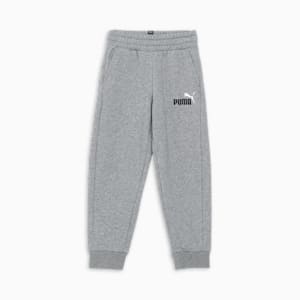 キッズ ボーイズ ESS+ 2 COL ロゴ パンツ 裏起毛 110-160cm, Medium Gray Heather, extralarge-JPN