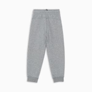キッズ ボーイズ ESS+ 2 COL ロゴ パンツ 裏起毛 110-160cm, Medium Gray Heather, extralarge-JPN