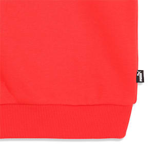 キッズ ボーイズ ESS ビッグロゴ クルースウェット 120-160cm, High Risk Red, extralarge-JPN