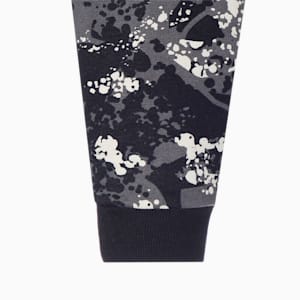 キッズ ALPHA AOP クルー スウェット FL 120-160cm, Puma Black-AOP