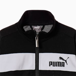 キッズ ボーイズ ポリスーツ 上下セット 120-160cm, Puma Black, extralarge-JPN