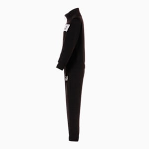 キッズ ポリ ジャージ 上下セット 120-160cm, Puma Black