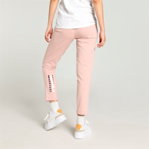 Women's Slim Fit 7/8 Track Pants, Rose Quartz, extralarge-IND