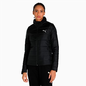 Women's Lightweight Padded Jacket, Puma Black, extralarge-IND