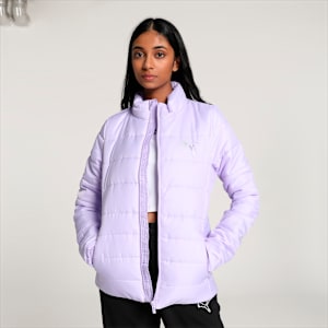 Women's Lightweight Padded Jacket, Vivid Violet, extralarge-IND