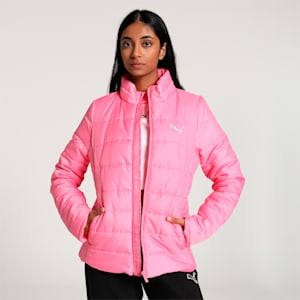 PUMA Women's Lightweight Padded Jacket, Strawberry Burst, extralarge-IND