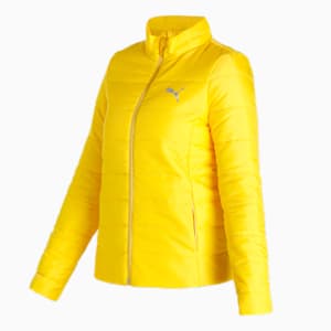 PUMA Women's Lightweight Padded Jacket, Sun Ray Yellow, extralarge-IND