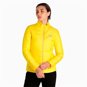 PUMA Women's Lightweight Padded Jacket, Sun Ray Yellow, extralarge-IND