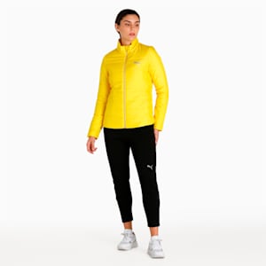 PUMA Women's Lightweight Padded Jacket, Sun Ray Yellow, extralarge-IND