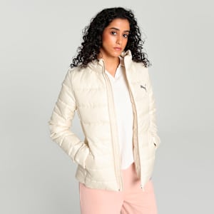 Women's Lightweight Padded Jacket, Alpine Snow, extralarge-IND