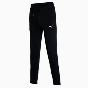 Knitted Men's Slim Fit Sweat Pants, Puma Black, extralarge-IND
